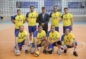 قهرمانی نماینده سازمان همیاری در رقابتهای والیبال سازمان اتوبوس رانی مشهد