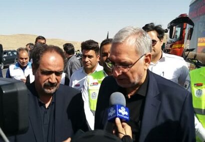 وزیر بهداشت:٣ هزار پزشک ،پرستار و نیروی امدادی در مسیر پیاده‌روی زائران پیاده امام رضا(ع) مستقر هستند