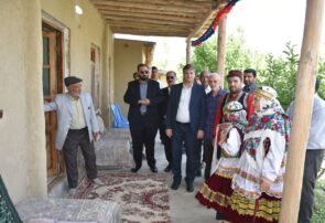 افتتاح بوم‌گردی طبیعت شمخال شهرستان قوچان