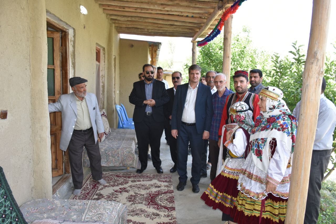 افتتاح بوم‌گردی طبیعت شمخال شهرستان قوچان