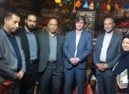 بازدید مسئولین کشوری، استانی و شهرستان از غرفه شرکت تعاونی صنایع‌دستی روناک قوچانی در نمایشگاه بین المللی مشهد
