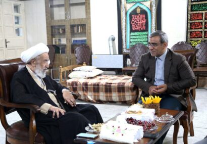 دیدار استاندار خراسان رضوی با آیت الله راشد یزدی در مشهد