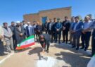 آیین کلنگ زنی ساخت آموزشگاه شش کلاسه در شهرستان صالح آباد