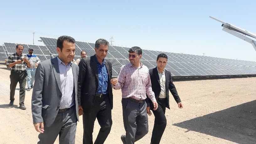 بازدید فرماندار و مدیر جهاد کشاورزی بردسکن از شرکت فرآوری پسته عظیم خاوران بردسکن
