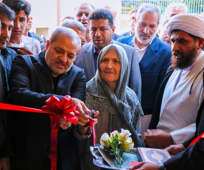 افتتاح دبستان و دارالقرآن در چناران با حضور وزیر آموزش و پرورش
