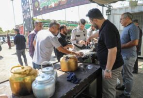 برپایی ۵ موکب نیشابور در مسیر پیاده‌روی اربعین