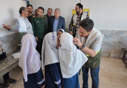 خمت رسانی جهادگران سلامت در روستا‌های محروم قوچان