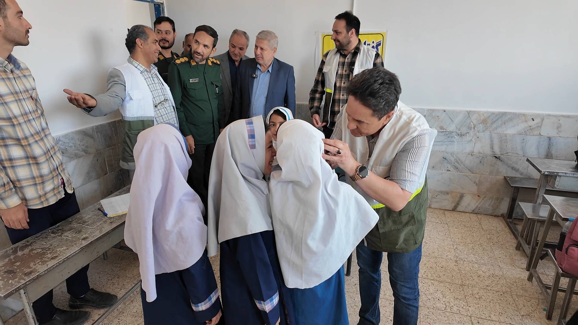 خمت رسانی جهادگران سلامت در روستا‌های محروم قوچان