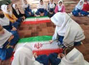 اهدای مدال های قهرمانی دانش آموز کلاتی به شهدا