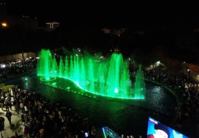 افتتاح بزرگ‌ترین آبنمای هارمونیک شرق کشور در سبزوار