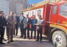 رونمایی از خودروی آتش‌نشانی و بیل‌ مکانیکی در کدکن تربت حیدریه