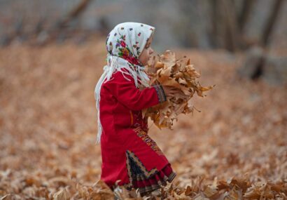 پاییز رویایی روستای گردشگری سینی‌کهنه شهرستان کلات