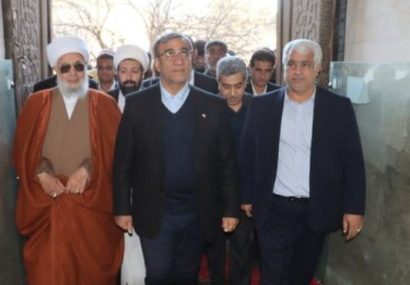 آیین افتتاحیه ظرفیت های گردشگری وصنایع دستی در سفر مظفری استاندار خراسان رضوی به همراه مدیران استانی به شهرستان تربت جام