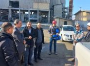 بازدید فرماندار جغتای از کارخانه سیمان شهرستان بازدید فرماندار جغتای از کارخانه سیمان شهرستان