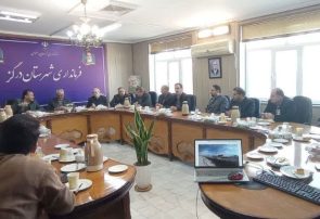 تعیین تکلیف کانال دفع آب سطحی و تسریع اجرای پروژههای نهضت ملی مسکن درگز با حضور مدیرکل راه و شهرسازی