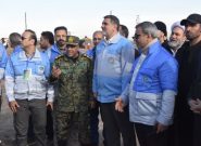 مانور تمامعیار استانی زلزله «مقاوم در سایه خورشید» با حضور رئیس سازمان مدیریت بحران کشور در مشهد برگزار شد. مانور تمامعیار استانی زلزله «مقاوم در سایه خورشید» با حضور رئیس سازمان مدیریت بحران کشور در مشهد برگزار شد.