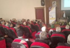 کارگاه آموزشی اصول مدیریت زمستانه باغات در شهرستان گلبهار