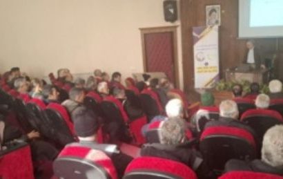 کارگاه آموزشی اصول مدیریت زمستانه باغات در شهرستان گلبهار