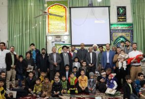 برگزاری پویش مغز بادوم در دو محله منطقه چهار