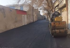 روکش آسفالت خیابان شفائیان ۴/۶ با مساحت ۱۲۰۰ متر مربع، گامی برای بهبود عبور و مرور در منطقه ۳ مشهد