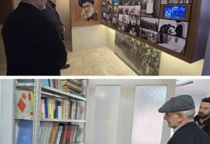 بازدید مدیر کل فرهنگ و ارشاد اسلامی خراسان رضوی از بیت رهبری در مشهد مقدس