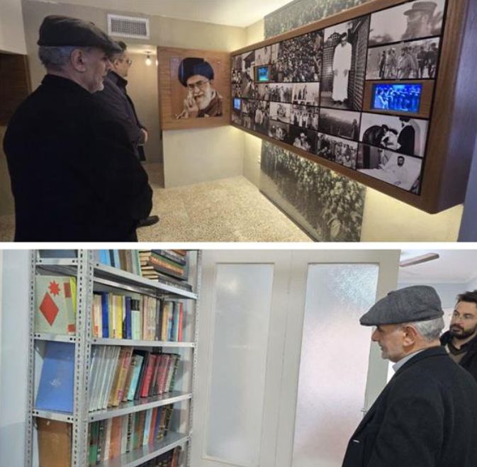 بازدید مدیر کل فرهنگ و ارشاد اسلامی خراسان رضوی از بیت رهبری در مشهد مقدس بازدید مدیر کل فرهنگ و ارشاد اسلامی خراسان رضوی از بیت رهبری در مشهد مقدس