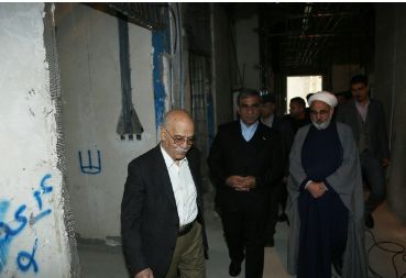استاندار خراسان رضوی از روند ساخت و بازسازی بخشهای درمانی بیمارستان امام رضا(ع) بازدید کرد .