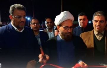 بهرهبرداری از پروژه روشنایی معابر ورودی شهرستان سرخس