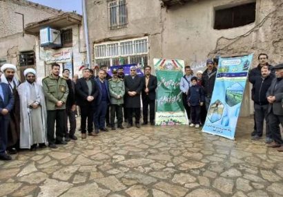 افتتاح پروژههای عمرانی و زیرساختی بخش گلمکان گلبهار