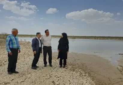 ذخیره ۲.۳ میلیون مترمکعب آب در پایگاه آبخوانداری شهید سبحانی گناباد