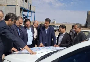 بازدید فرماندار گناباد از روند آمادهسازی سایت ۲۱۰ هکتاری مسکن ملی