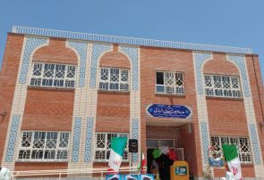 افتتاح مدرسه ۶کلاسه با مشارکت نیکوکاران در بردسکن