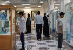 گشایش نمایشگاه «حکایت بیعت، روایت هجرت» در حرم رضوی