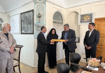 فرماندار ویژه تربت حیدریه از خدمات اداره میراثفرهنگی تجلیل کرد