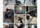گزارش بخشی از اقدامات روزانه تلاشگران واحد خدمات شهری منطقه دو گزارش بخشی از اقدامات روزانه تلاشگران واحد خدمات شهری منطقه دو