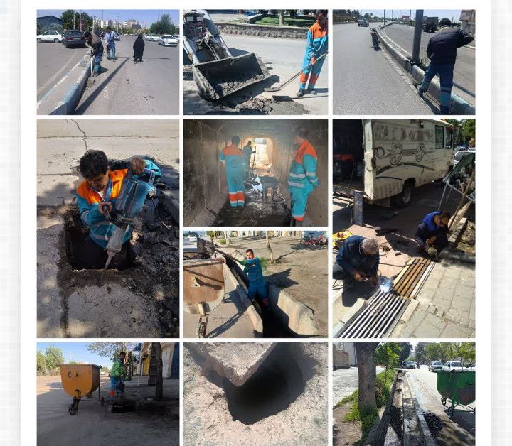 گزارش بخشی از اقدامات روزانه تلاشگران واحد خدمات شهری منطقه دو گزارش بخشی از اقدامات روزانه تلاشگران واحد خدمات شهری منطقه دو