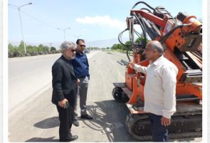 ایمن سازی و نصب گاردریل در ورودی نیشابور ایمن سازی و نصب گاردریل در ورودی نیشابور