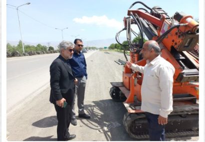 ایمن سازی و نصب گاردریل در ورودی نیشابور ایمن سازی و نصب گاردریل در ورودی نیشابور