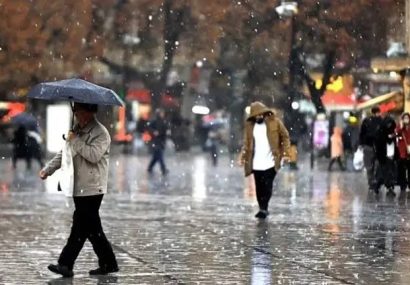 بیشترین بارندگی خراسان رضوی با۱۴.۷ میلیمتر در تربتجام ثبت شد
