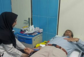 اهدای خون ۱۵۰ نفر در باخرز اهدای خون ۱۵۰ نفر در باخرز