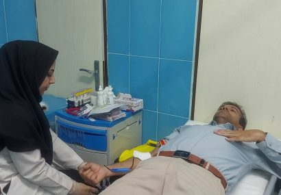 اهدای خون ۱۵۰ نفر در باخرز اهدای خون ۱۵۰ نفر در باخرز