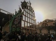 برگزاری آیین کهن نخل گردانی در گناباد برگزاری آیین کهن نخل گردانی در گناباد