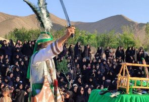 تعزیه‌خوانی در روستای بُرس کدکن تربت حیدریه