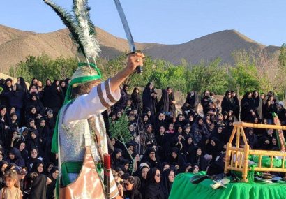 تعزیه‌خوانی در روستای بُرس کدکن تربت حیدریه