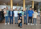 استقبال از قهرمان طلایی ووشو در فرودگاه مشهد