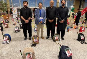 یک هیات حزب عمران خان برای شرکت در مراسم وداع و تشیع رهبر شهید، وارد مشهد شد