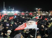 دومین شب گرامیداشت رهبر شهید در حرم امام رضا(ع) آغاز شد