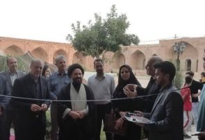 افتتاح نمایشگاه صنایع دستی هنرمندان چهار استان در فریمان