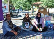 ماندگاری زائران مراسم تشییع رهبر شهید در مشهد ماندگاری زائران مراسم تشییع رهبر شهید در مشهد