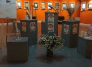 افتتاح نمایشگاه نقاشی با موضوع کودکان میناب در مشهد